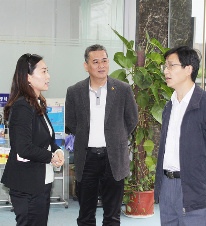 市科技局吴世文局长来访