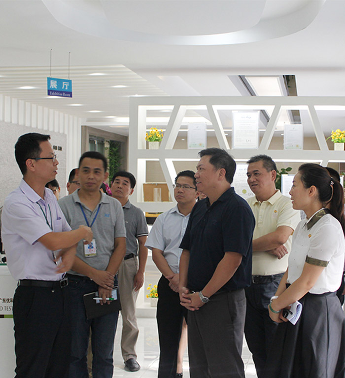 常平镇委书记、镇人大主席来访