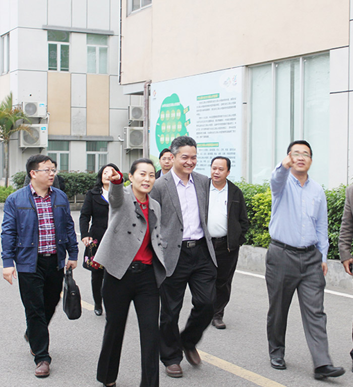 省经信委生成服务处谭处来访