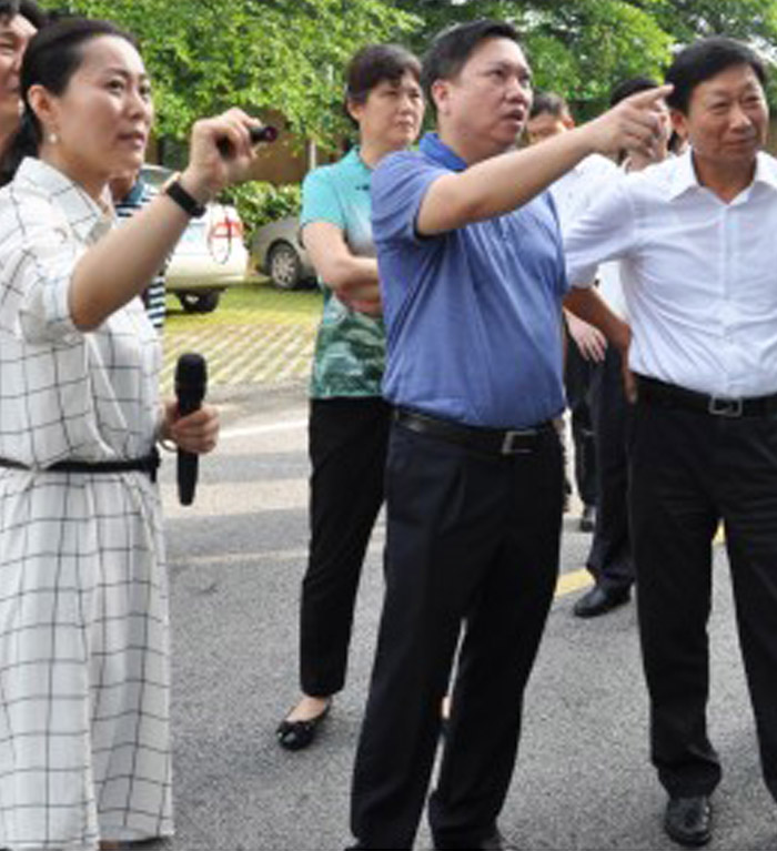 国家土地专职副总督察来访